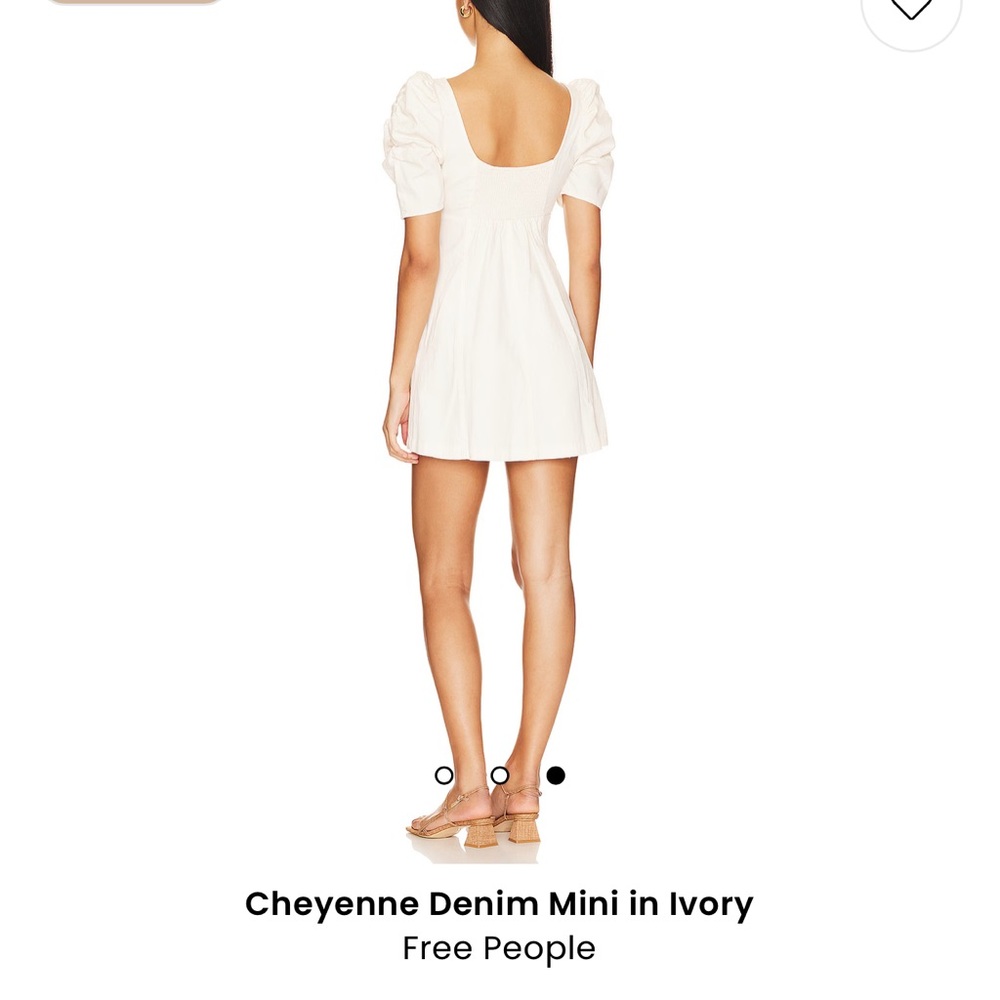 Free people Cheyenne denim dress